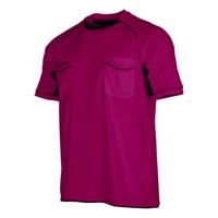 Stanno 429001 Bergamo Referee Shirt k.m. - Fuchsia-Black - S - thumbnail