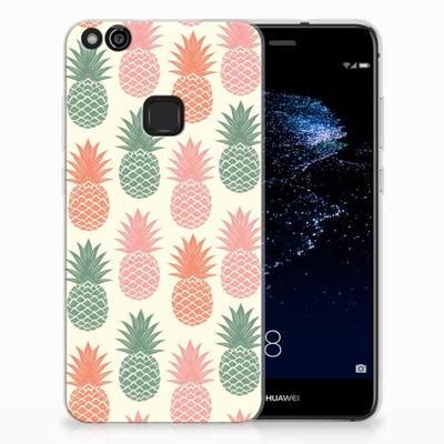 Huawei P10 Lite | Siliconen Case | Ananas