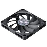 Akasa AK-FN076 Slimline PC-ventilator Zwart (b x h x d) 80 x 80 x 10.8 mm - thumbnail