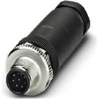 Phoenix Contact 1513334 Sensor/actuator connector, niet geassembleerd M12 Aantal polen (sensoren): 8 Stekker, recht 1 stuk(s) Piece Phoenix Contact 1513334 Sensor/actuator connector, niet geassembleerd M12 Aantal polen (sensoren): 8 Stekker, recht 1 stuk(s) Piece