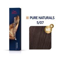 Wella Koleston Perfect Me+ - Pure Naturals 5/07 Châtain clair naturel marron 60 ml - thumbnail