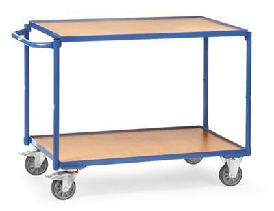 Fetra 2942 Tafelwagen Staal Poedercoating Laadvermogen (max.): 250 kg Stralend blauw (RAL 5007)