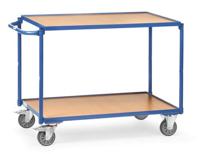 Fetra 2942 Tafelwagen Staal Poedercoating Laadvermogen (max.): 250 kg Stralend blauw (RAL 5007) - thumbnail