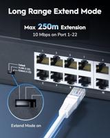 Cudy 24-port gigabit unmanaged switch (zwart) - thumbnail