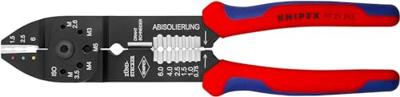 Knipex Krimptang gebruineerd met meer-componentengrepen 230 mm - 9721215