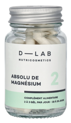 D-Lab Nutricosmetics - D-Lab Absolu De Magnesium 2 Capsules 28 stuk Gerichte behandeling 28 pc