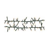 LED-lichtkrans Warm licht Warm wit 17 m Groen - thumbnail