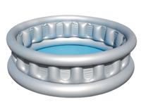 Bestway Opblaasbaar Kinderzwembad 3 Kamers Ruimteschip 152x43 cm +3 Jaar Tuin 51080 - thumbnail