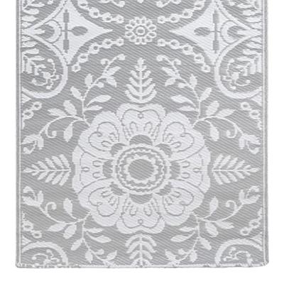 VidaXL Buitenkleed arakil 80x150 cm pp lichtgrijs