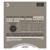 D&apos;Addario ENR71 half rounds snarenset voor elektrische basgitaar - thumbnail