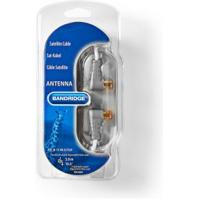 Bandridge Satellietkabel | F-Quick Male Haaks naar F-Quick Male Haaks | 5 m | Wit | 1 stuks - BVL9405 BVL9405 - thumbnail