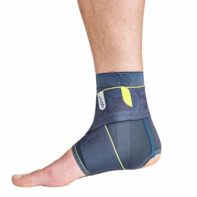 Push Sports 6434 Enkelbrace 8 - Antraciet - L - Rechts