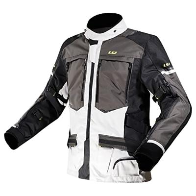 LS2 jas "noorwegen jacket norway man black gray yellow xxl