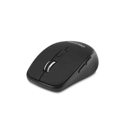 Dicota TRAVEL Muis Bluetooth Optisch Zwart 5 Toetsen 800 dpi, 1200 dpi, 1600 dpi