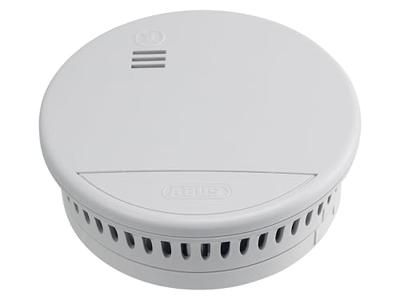 ABUS RWM90 Rookmelder Incl. batterij (5 jaar) werkt op batterijen (Ø x h) 102 mm x 36 mm