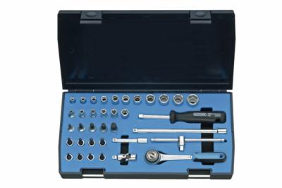 Gedore 6196710 6196710 Dopsleutelset Metrisch 6,5 mm 36-delig