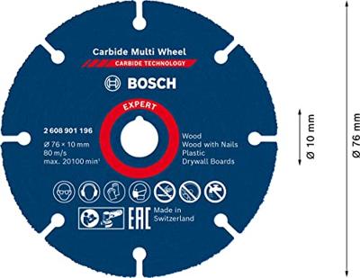 Bosch Accessoires Kit voor 76 mm Haakse Slijper | In mini L-Boxx - 061599764G Bosch Accessoires Kit voor 76 mm Haakse Slijper | In mini L-Boxx - 061599764G