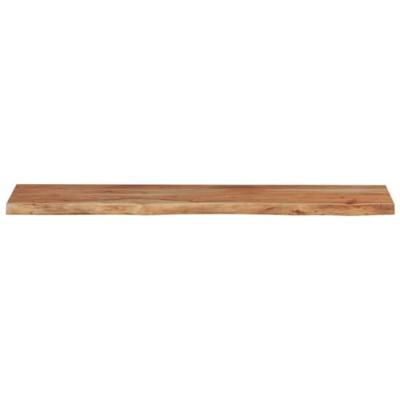 Wandschap rechthoekig natuurlijke rand 90x20x3,8 cm acaciahout Wandschap rechthoekig natuurlijke rand 90x20x3,8 cm acaciahout