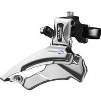 SHIMANO Voorderailleur 3 x 7/8-speed altus fd-m313 down swing/dual pull - met hoge klem - 42-48t (66-69°) - zwart/zilver - thumbnail