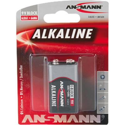 Ansmann 6LR61 Red-Line 9V batterij (blok) Alkaline 9 V 1 stuk(s)