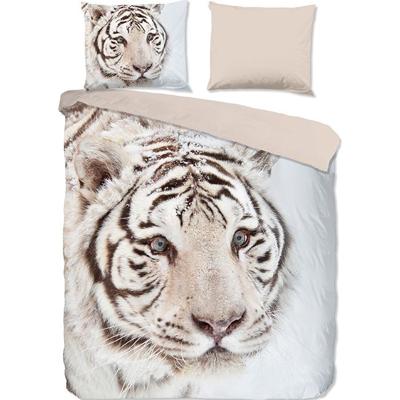 Good Morning Dekbedovertrek "" - Wit - (260x200/220 cm) - Katoen Flanel Good Morning Dekbedovertrek "" - Wit - (260x200/220 cm) - Katoen Flanel