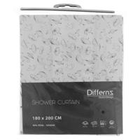 Douchegordijn Differnz Umbrella PEVA 180x200 cm Wit Differnz - thumbnail