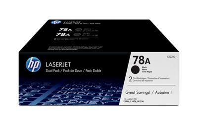 HP Toner 78A Origineel Zwart 2100 bladzijden CE278AD - thumbnail