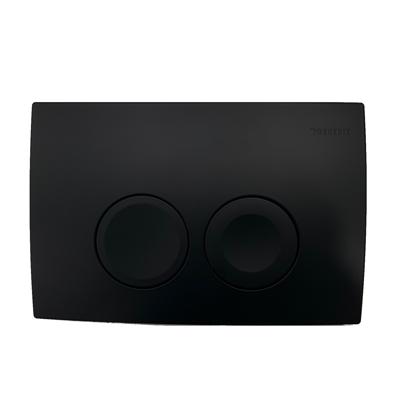 Bedieningsplaat Delta 25 by Geberit Frontbediening Mat Zwart