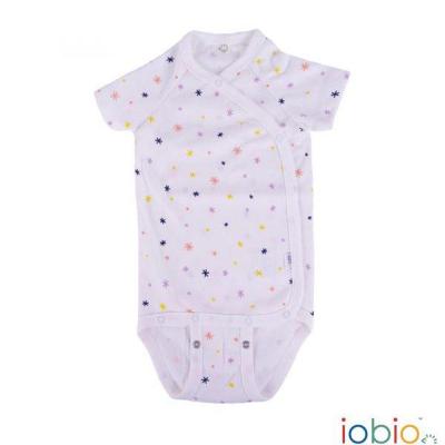 Iobio overslagromper korte mouw sterretjes - 50/56