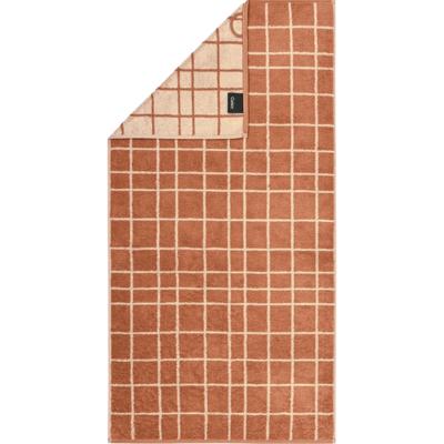 Cawö Cawo Atelier Allover print Handdoek 50/100 koper