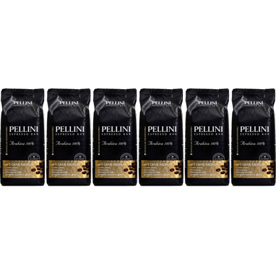 Pellini Espresso Bar No 3 Gran Aroma - koffiebonen - 6 x 1 kilo