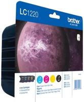 Brother inktcartridge, 300 pagina's, OEM LC-1220VALBP, 4 kleuren - thumbnail