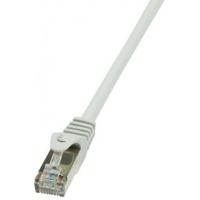 LogiLink CP2092U RJ45 Netwerkkabel, patchkabel CAT 6 U/UTP 10.00 m Grijs Snagless 1 stuk(s) - thumbnail