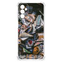 Samsung Galaxy M13 4G | M23 Anti-shock Hoesje met foto Badges - thumbnail