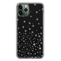iPhone 11 Pro Max siliconen hoesje - Falling stars - thumbnail