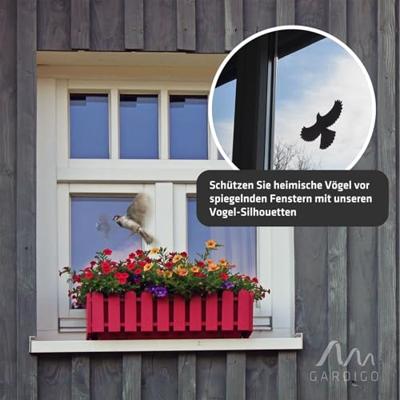 Gardigo Birdprotection Raamsticker Functies: Afschrikking 5 stuk(s) Gardigo Birdprotection Raamsticker Functies: Afschrikking 5 stuk(s)