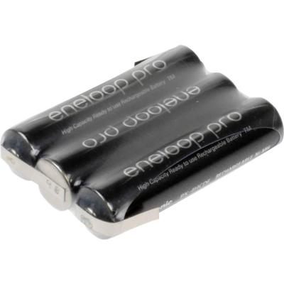 Panasonic eneloop Pro Accupack Aantal cellen: 2 Batterijgrootte: AAA (potlood) Z-soldeerlip NiMH 2.4 V 900 mAh