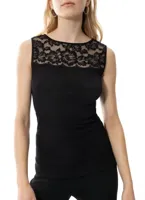 Wollen hemd dames - Kant - Wool Love - Luxe en chique thermo onderhemd - thumbnail