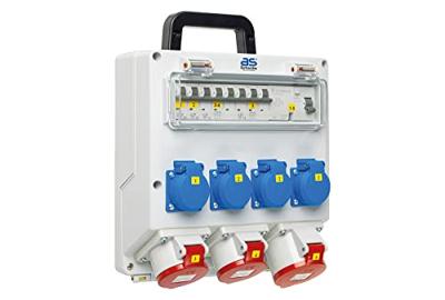 AS Schwabe FIXO 11D 61513 CEE-stroomverdeler 400 V 32 A AS Schwabe FIXO 11D 61513 CEE-stroomverdeler 400 V 32 A