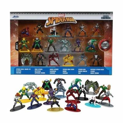 Spiderman boxset - 18 metalen beeldjes van 4 cm - Personages uit het Spiderman-universum
