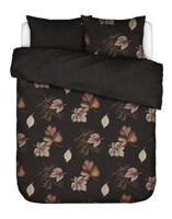 Essenza Essenza Elin Dekbedovertrek 200x220+2/60x70 Darkest Brown - thumbnail
