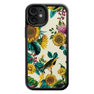 iPhone 12 zwarte case - Sunflowers iPhone 12 zwarte case - Sunflowers