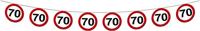 70 Jaar Verkeersbord Slinger - 12 meter - thumbnail
