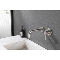 Wiesbaden 304 Wastafelkraan met Coldstart Inbouw Compleet - RVS - thumbnail