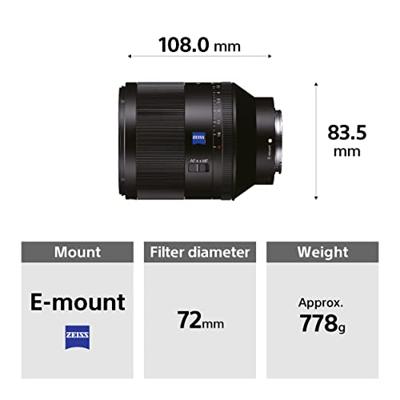 Sony FE 50mm F/1.4 ZA ZEISS Planar T*