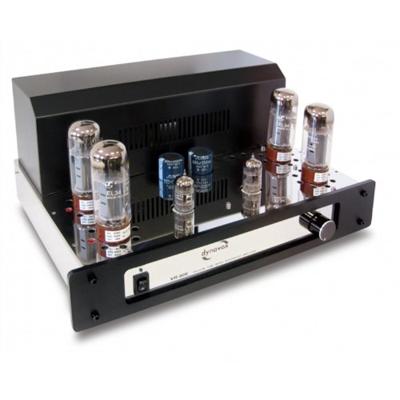 Dynavox Mono-buisversterker VR-80E Chrome, monofone buizenversterker, mooie toonbalans, retro design, afneembaar rooster, chroom
