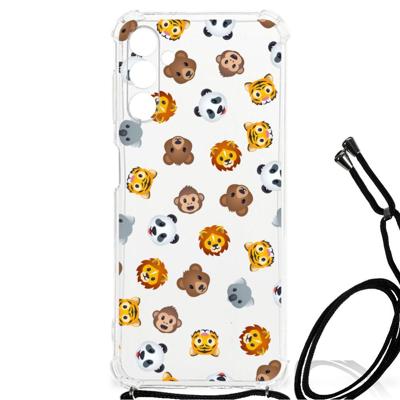 Doorzichtige Silicone Hoesje voor Samsung Galaxy A13 5G | A04s Dieren Emojis Doorzichtige Silicone Hoesje voor Samsung Galaxy A13 5G | A04s Dieren Emojis