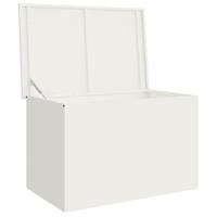 Buitenopslagdoos Wit 80 x 50.5 x 50 cm Koudgewalst staal - thumbnail