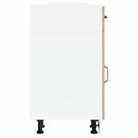 Keuken onderkast Kalmar bewerkt hout sonoma eikenkleurig - thumbnail