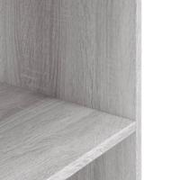 VidaXL Aquariumstandaard sonoma grijs 60x30x60 cm bewerkt hout - thumbnail